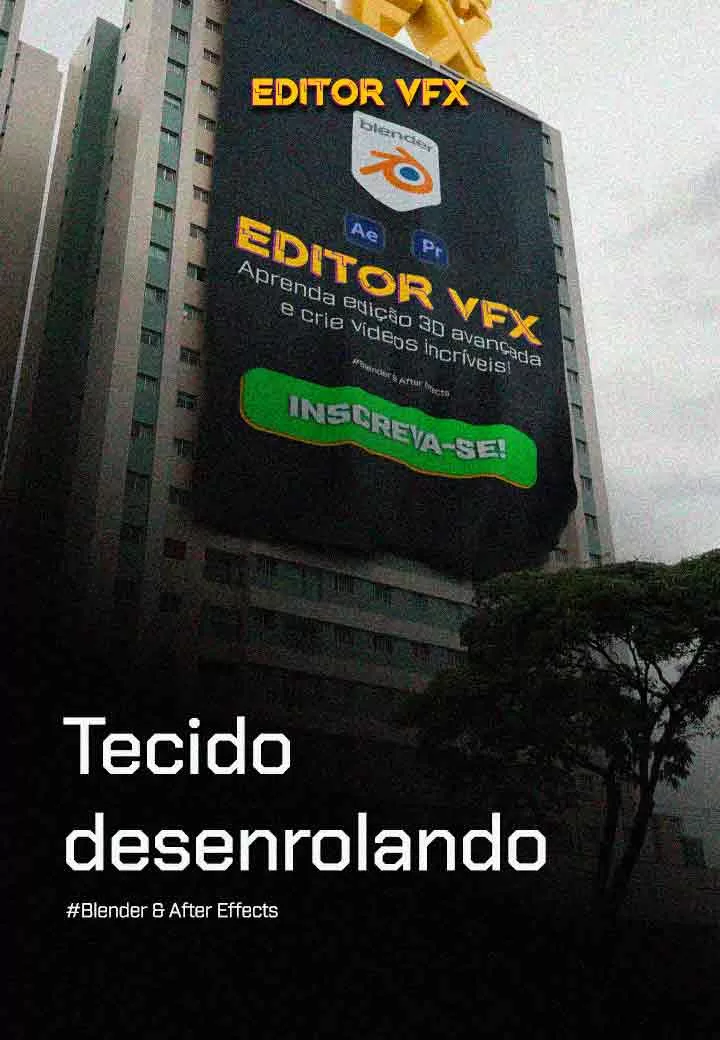 Módulo tecido desenrolando