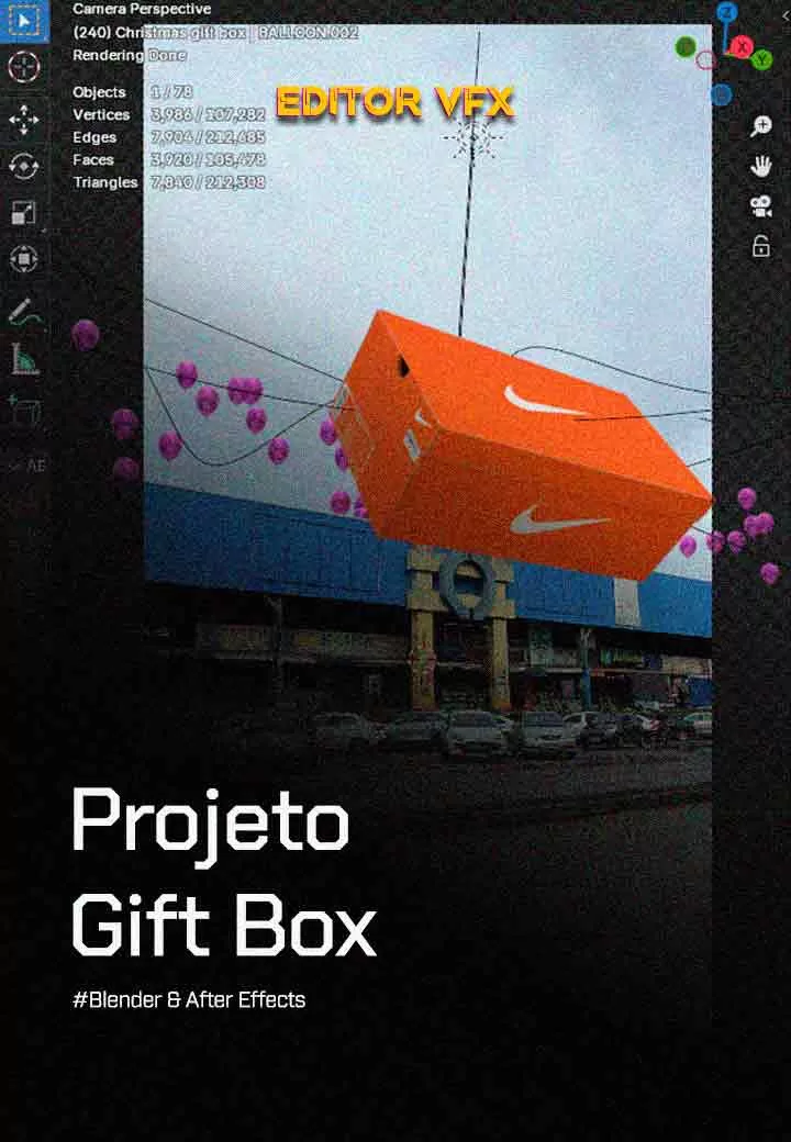 Módulo projeto gift box